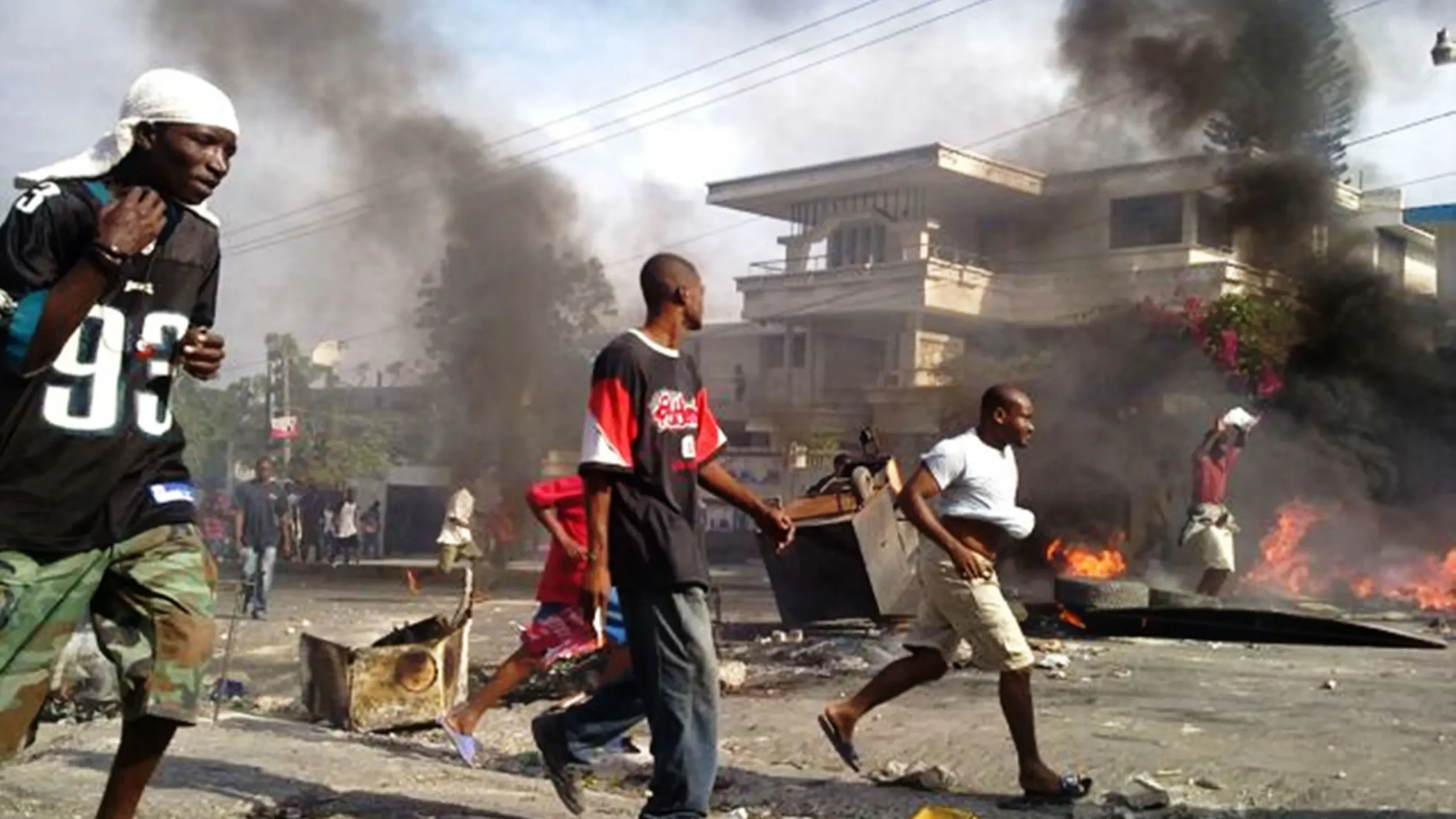 Straßenschlachten in Haiti (Archivbild)Digital Democracy