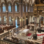 Bishop Thomas Paprocki preaches the opening Mass of the Corpus Christi Priory in Springfield. | Photo credit: Diocese of Springfield